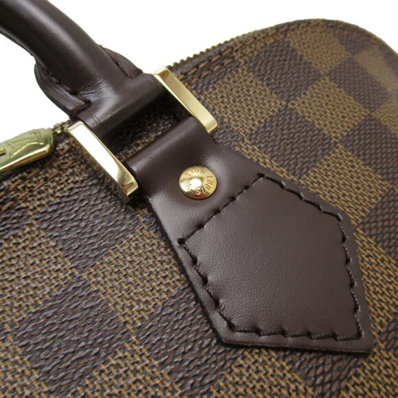 Auth LOUIS VUITTON Alma Handbag Brown Damier canvas t19459a - Picture 6 of 11